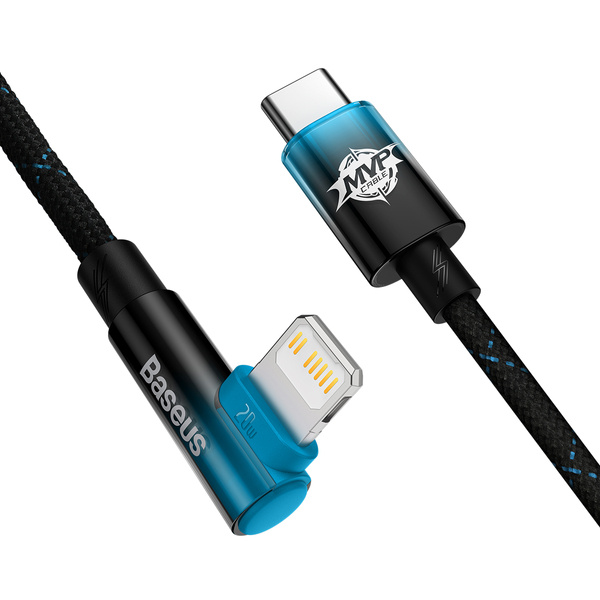 Baseus MVP 2 | Úhlový kabel typu C - Lightning k iPhonu 20W 1m